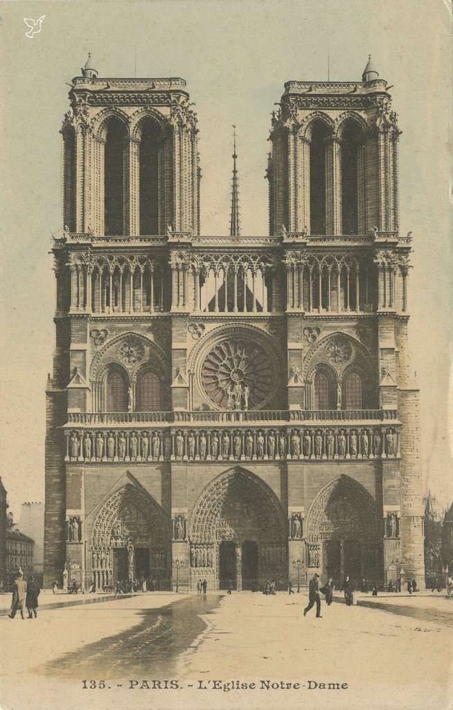 ZZ135. - PARIS. - L'Eglise Notre-Dame.jpg