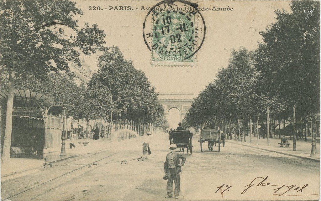 ZZ320. - PARIS. - Avenue de la Grande-Armée.jpg