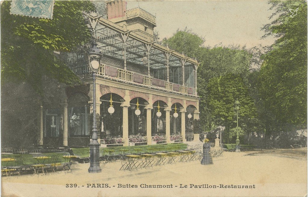 ZZ339. - PARIS. - Buttes Chaumont - Le Pavillon-Restaurant.jpg