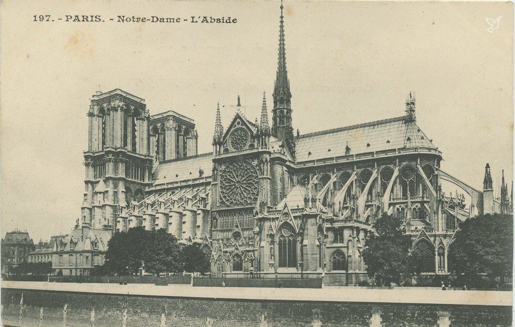 ZZ197. - PARIS. - Notre-Dame - L'Abside.jpg