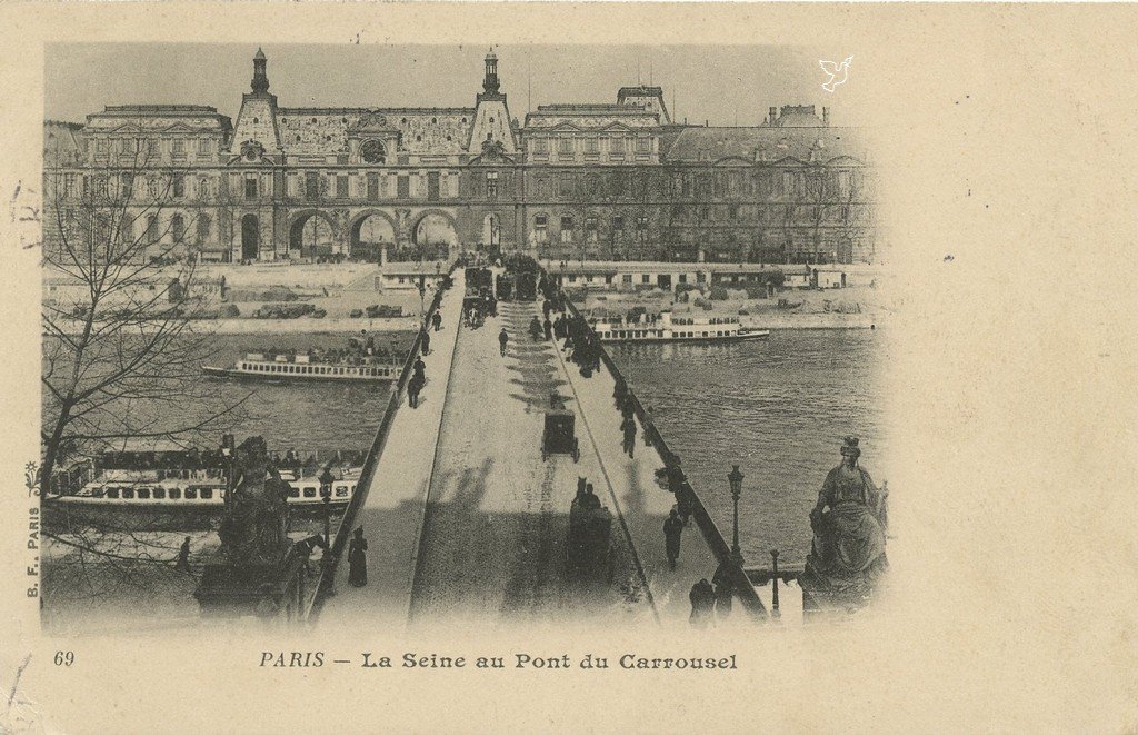 Z - 69 - La Seine au Pont du Carrousel.jpg