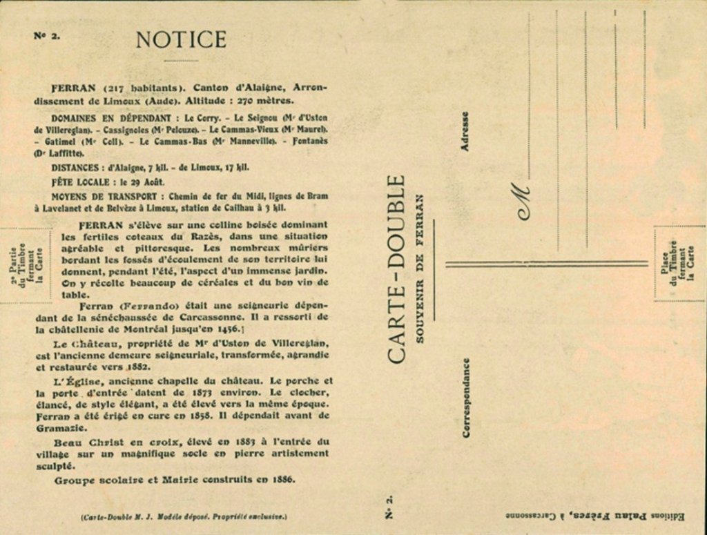 Ferran - La Mairie - L'école-verso.jpg