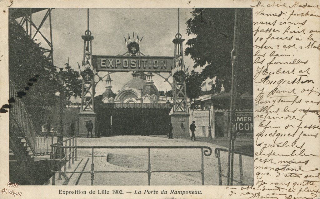 59- Lille - Exposition 1902 - Porte Ramponeau.jpg