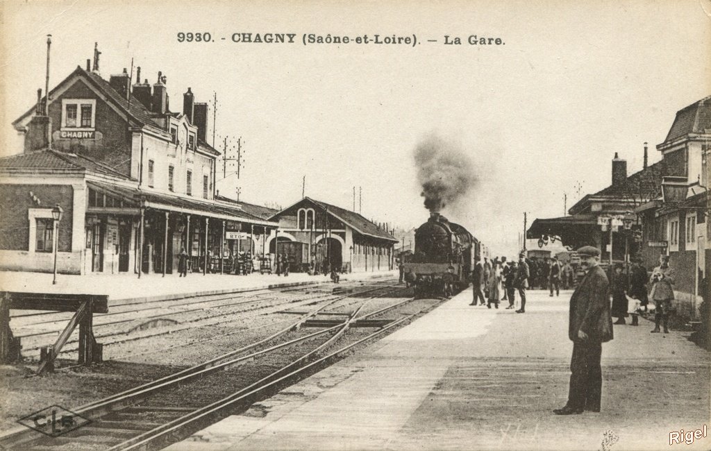 71-Chagny - La Gare - 9930 CLB.jpg