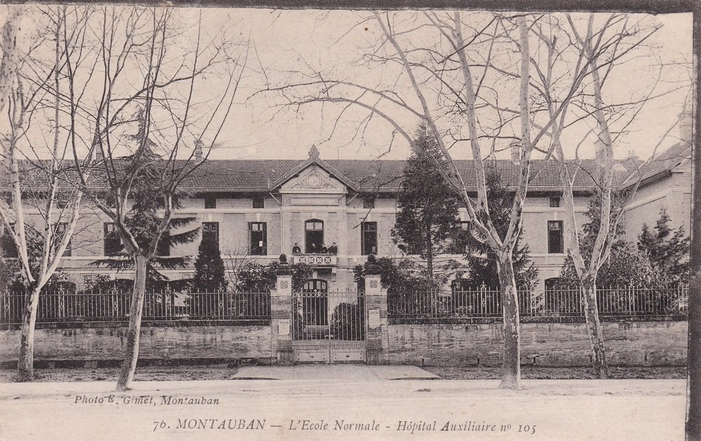 Montauban - L'Ecole Normale - Hôpital Auxiliaire.jpg