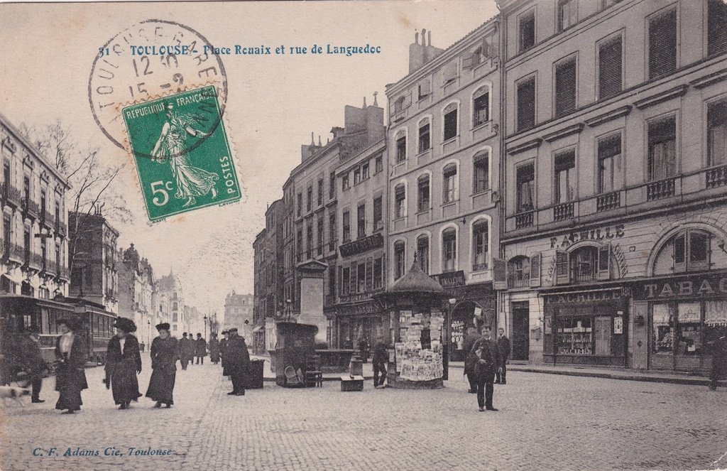 Toulouse - Place Rouaix et Rue de Languedoc.jpg