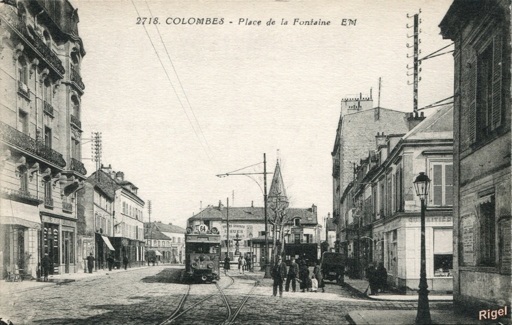 92-Colombes - Place de la Fontaine - 2718 EM.jpg