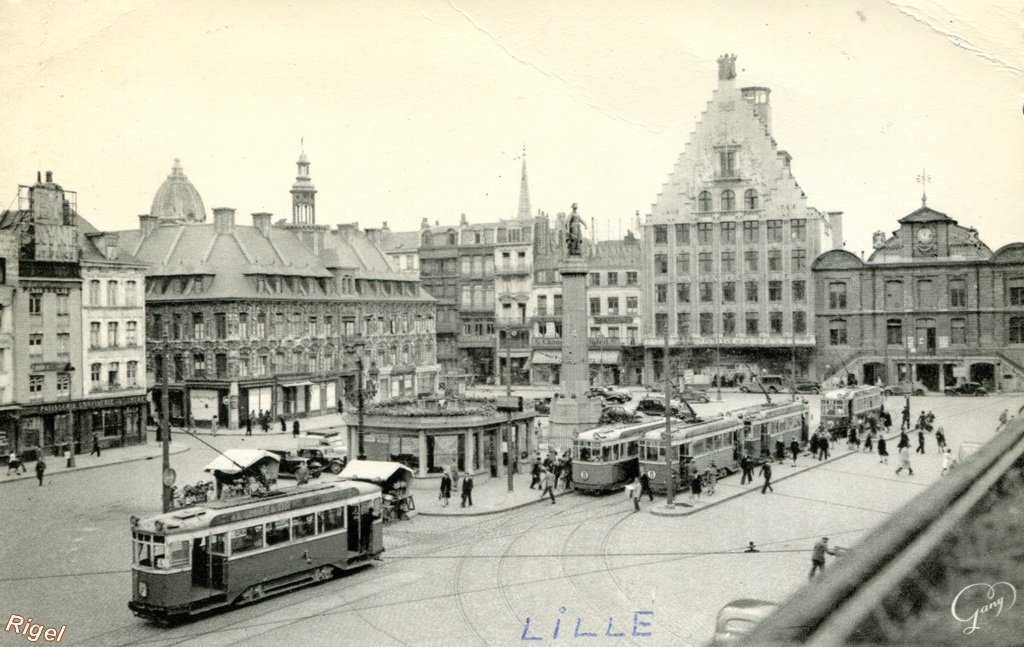 59-Lille - La Grand Place - 3002 - Editions Gany 29 Bou St Martin Paris.jpg