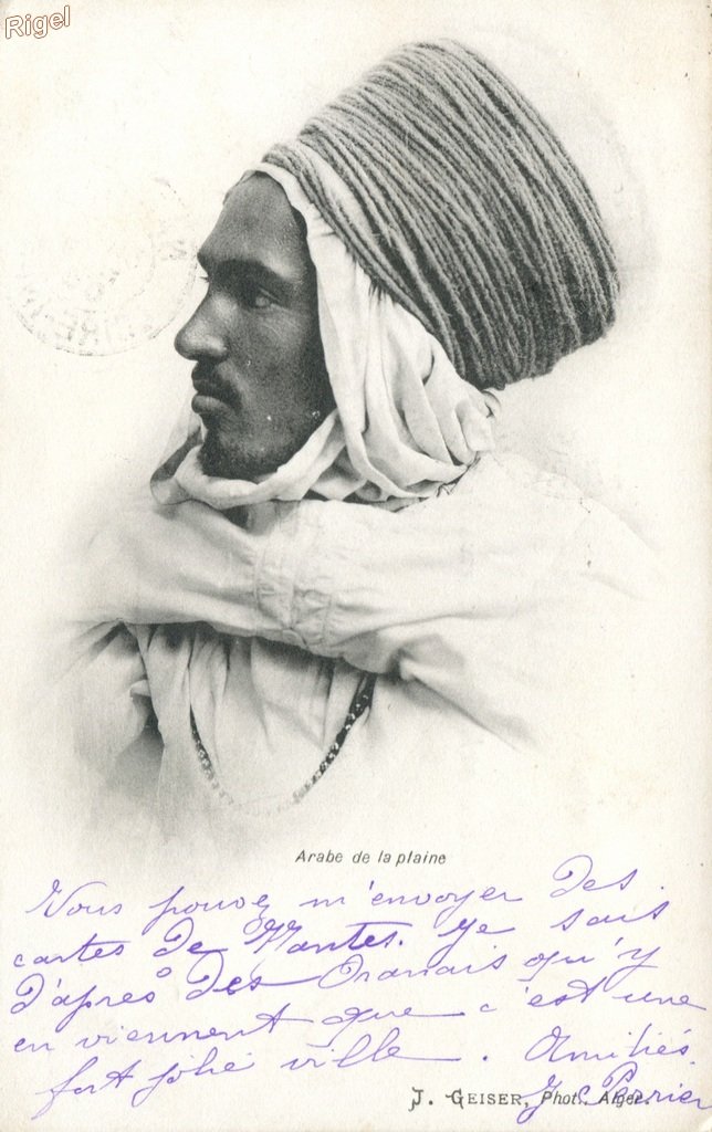 99- Arabe de la Plaine - J Geisel Phot Alger.jpg