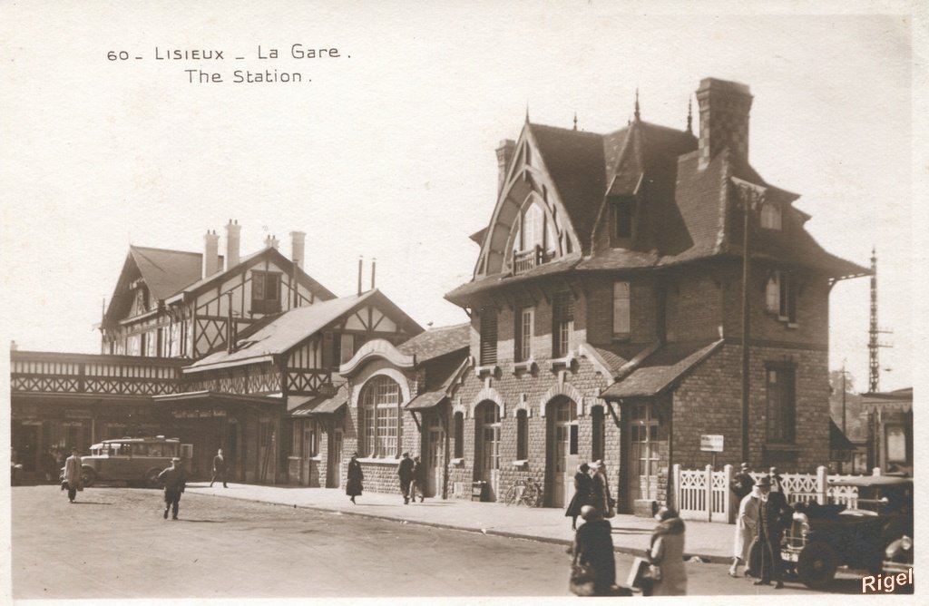 14-Lisieux - La Gare - The Station - 60 Edition La Cigogne.jpg
