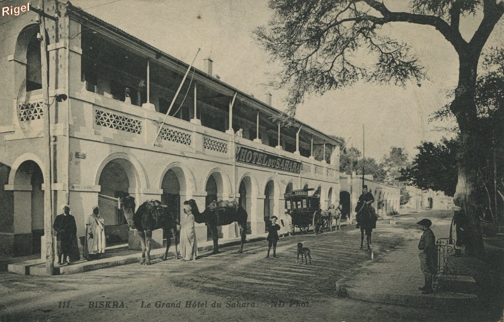 99-Algérie - Biskra - Le Grand Hôtel du Sahara - ND Phot 111.jpg