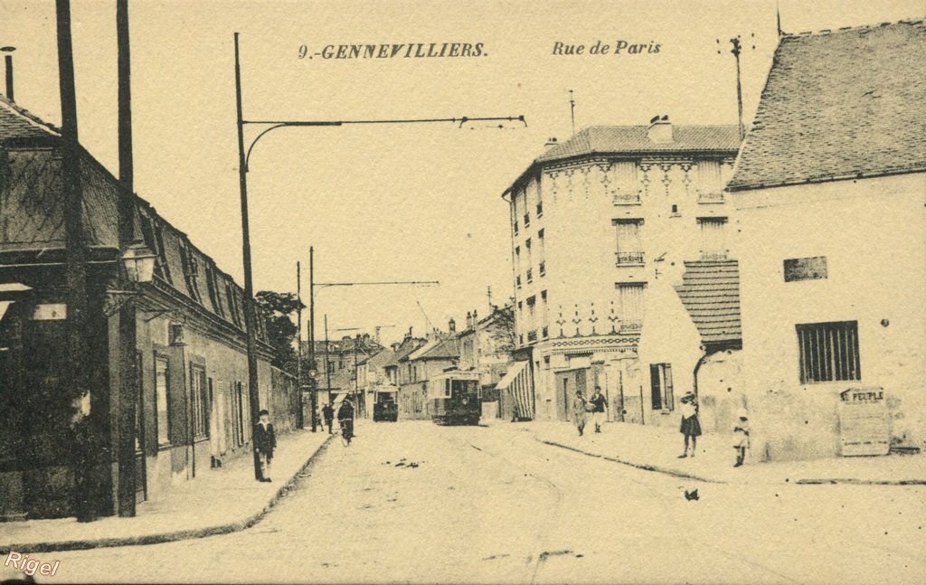92-Gennevilliers - Rue de Paris - 9 Albert Carlier Imp Edit.jpg