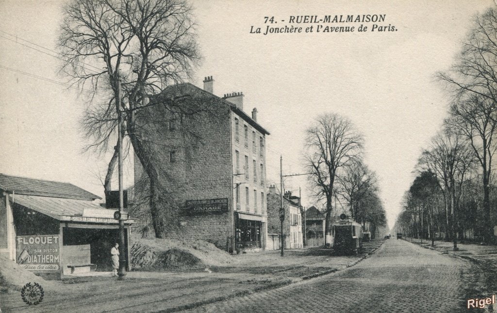 92-Rueil-Malmaison - La Jonchère et l-Avenue de Paris - 74 Edition l-Abeille.jpg