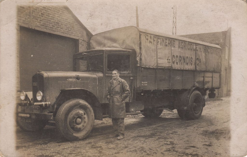 60 - VAUCIENNES - CP Photo - Camion baché raffinerie DE CORNOIS - 06-03-21.jpg