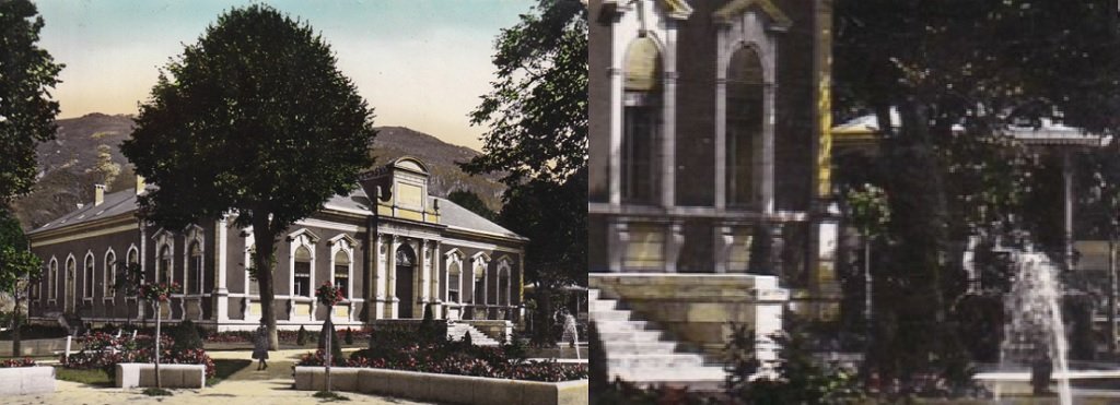 Lourdes - Le Palais de Justice et le Kiosque à musique.jpg