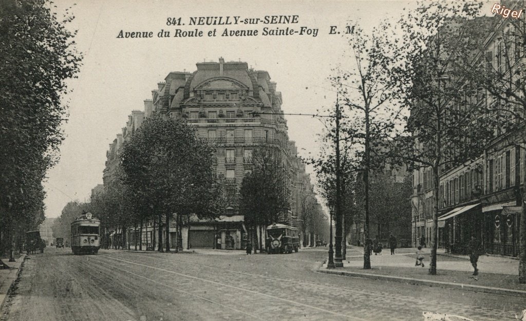 92 - Neuilly-sur-Seine - Avenue du Roule et Sainte-Foy.jpg