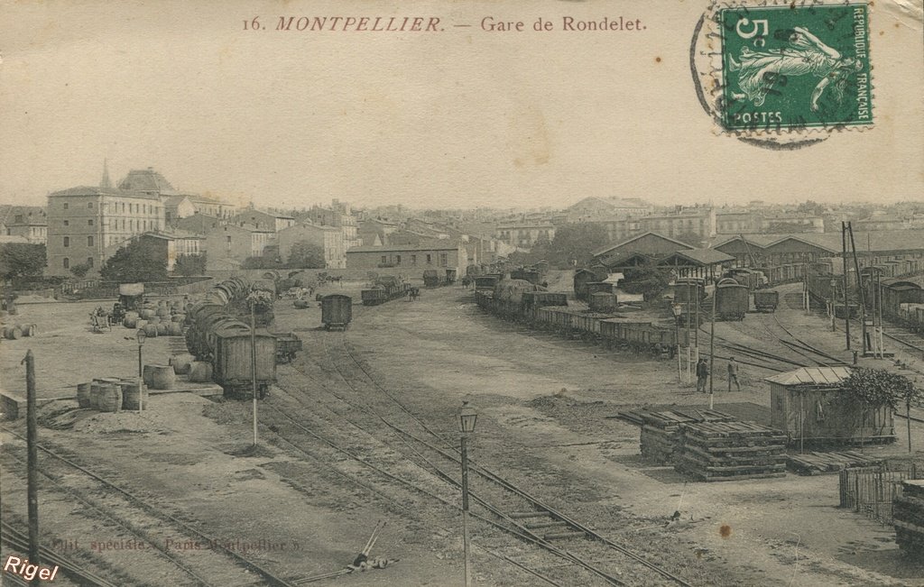 34 - Montpellier - Gare de Rondelet - 16 Edit Spéciale Paris Montpellier.jpg