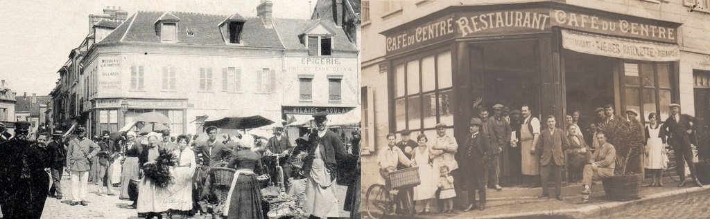 Café du Centre Evreux Rue Saint-Pierre et le Marché neuf.jpg