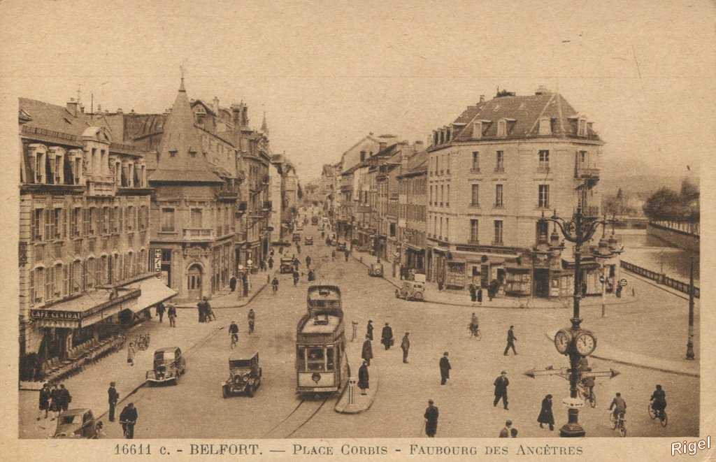 90-Belfort - Place Corbis - Faubourg des Ancêtres - 16611 C Edition La Cigogne.jpg