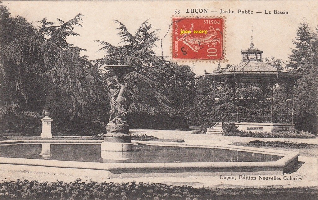 Luçon - Jardin public - Le bassin.jpg