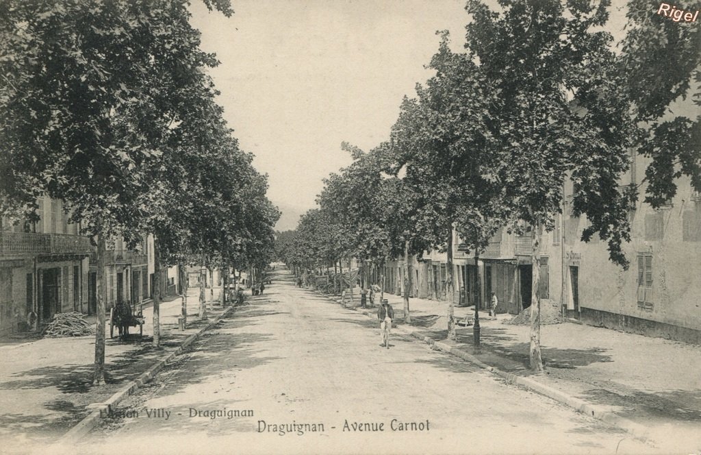 83-Draguignan - Avenue Carnot - Edition Villy.jpg