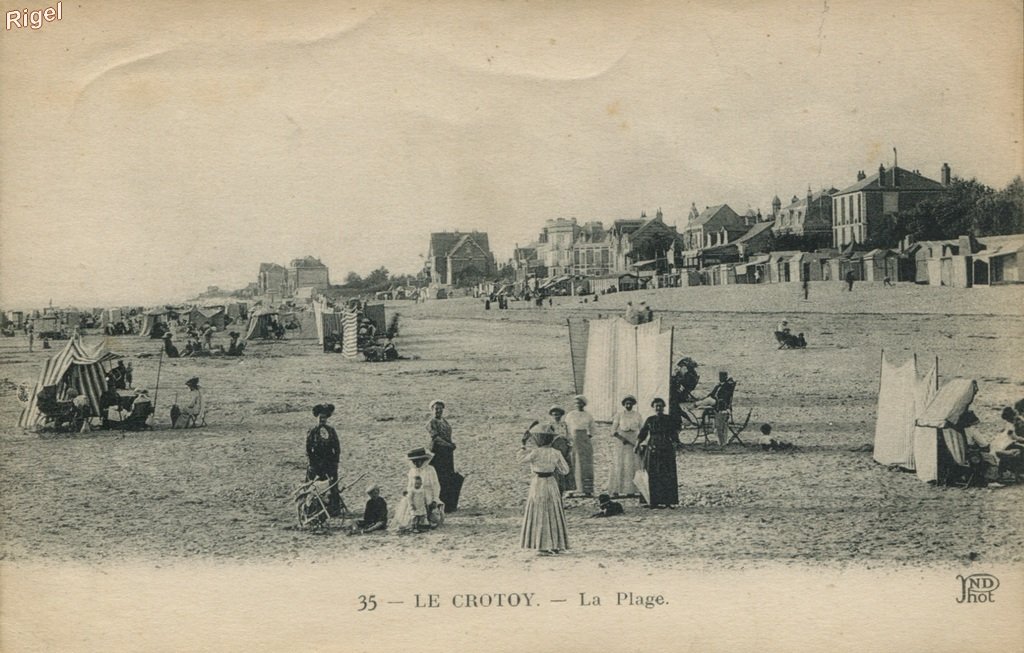 80-Le Crotoy - La Plage - 35 ND Phot.jpg