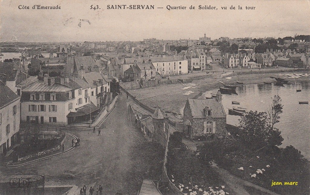 Saint-Servan - Quartier de Solidor vu de la Tour (1910).jpg