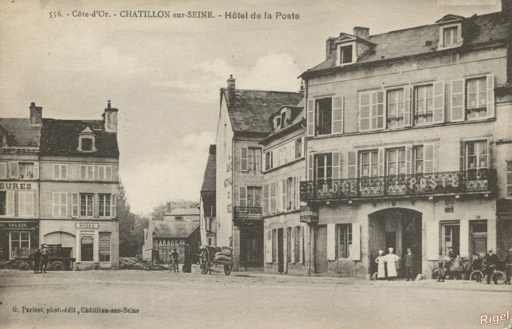 21-Chatillon-sur-Seine - Hôtel de la Poste - 556 G Parisot.jpg
