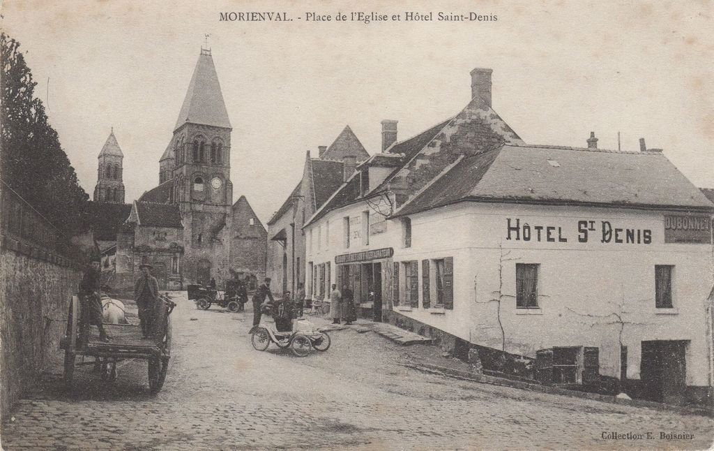 60 - MORIENVAL - Place de l'Eglise.. - Coll. J. Rusak - Collection E. Boisnier - 22-06-21 Copie.jpg