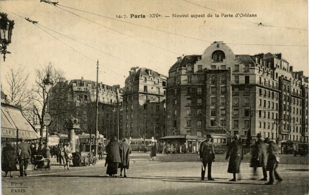 Z - 1407 - Paris (XIV°) - Nouvel aspect de la Porte d'Orléans.jpg