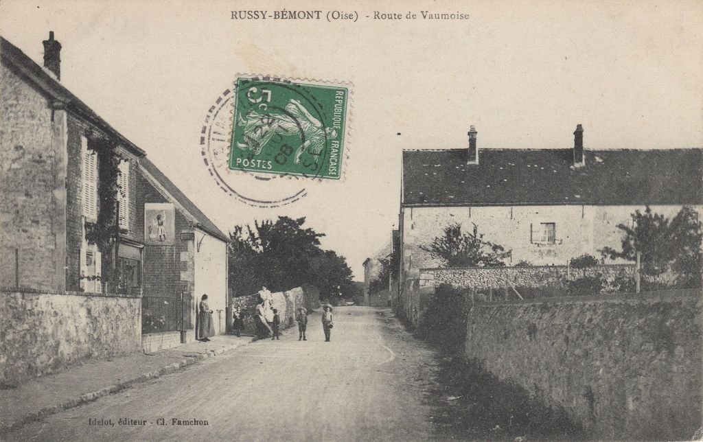 60 - RUSSY-BEMONT - Route de Vaumoise - Idelot, éditeur - 12-07-21.jpg