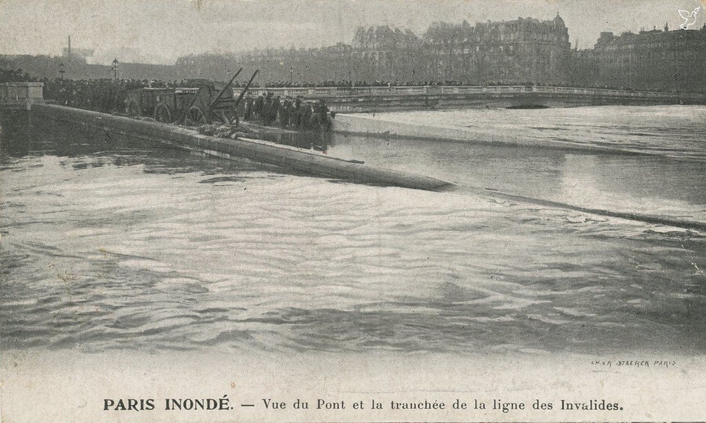 Z - STAERCK - vue du pont et la tranchée de la ligne des Invalides.jpg