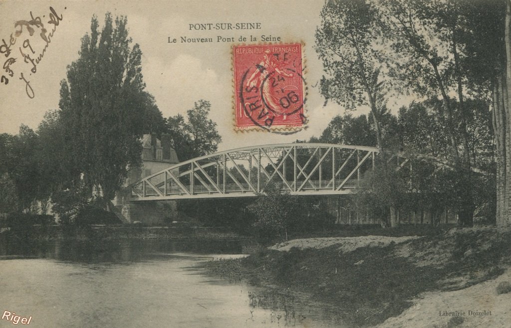 10-Pont-sur-Seine - Le Nouveau Pont de la Seine - Librairie Doizelet.jpg