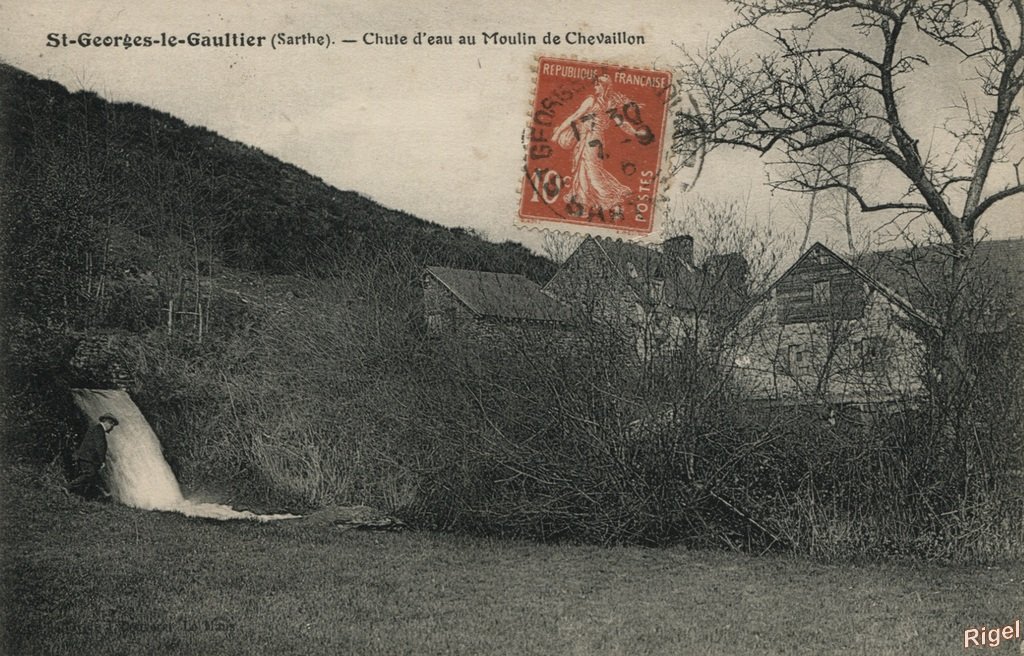 72-St-Georges-le-Gaultier - Chute d'Eau au Moulin.jpg