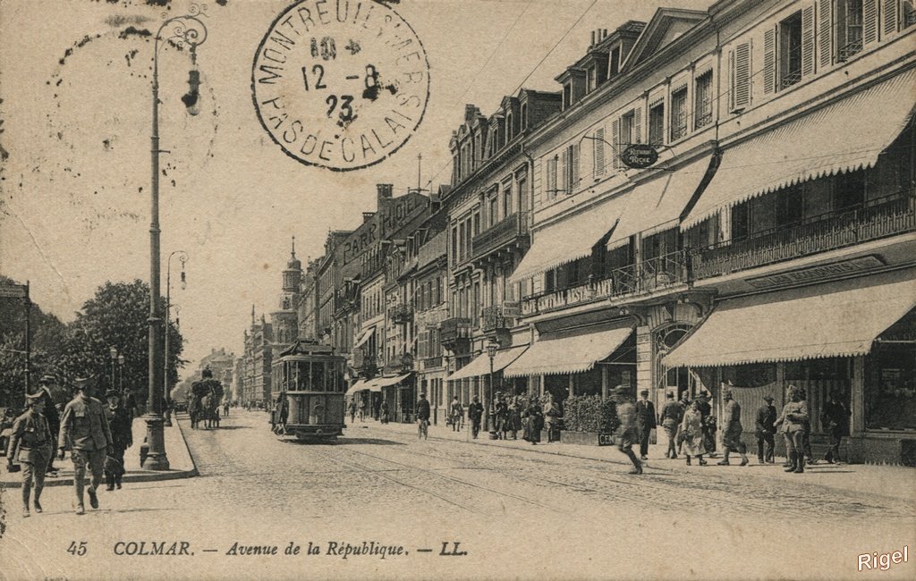68-Colmar - Avenue de la République - 45 LL.jpg