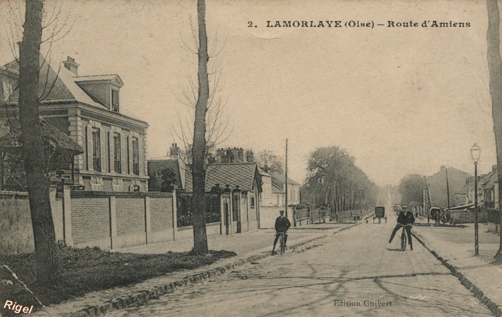 60-Lamorlaye - Route d'Amiens - 2 Edition Guibert.jpg