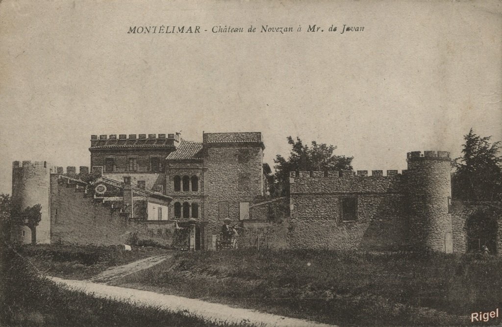 26-Montélimar - Chateau de Novezan à Mr de Javan.jpg