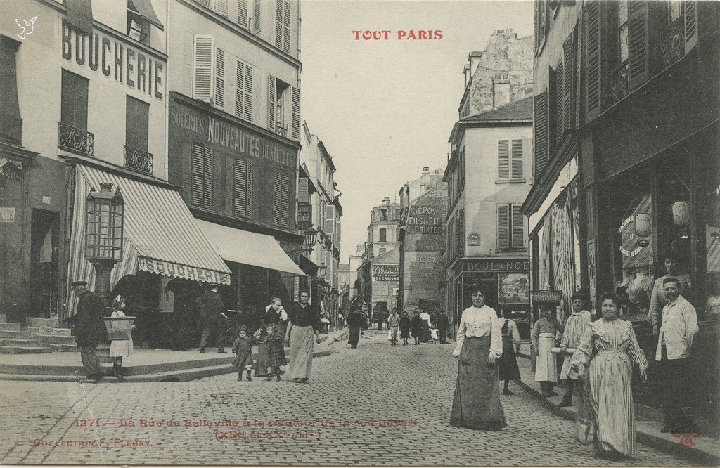 Z - 1271 - Le Rue de Belleville à la hauteur de la Rue Levert (19 & 20).jpg