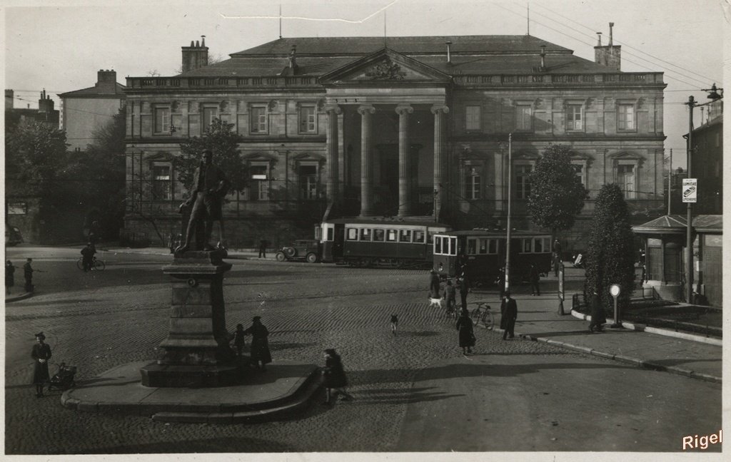 87-Limoges - Le Palais de Justice et la Statue de Gay-Lussac - 20 Edition La Cigogne.jpg