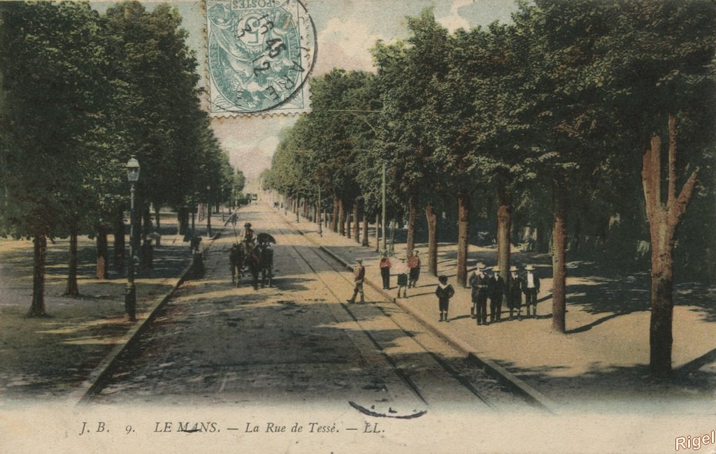 72-Le Mans - La Rue de Tessé - 9 LL JB.jpg