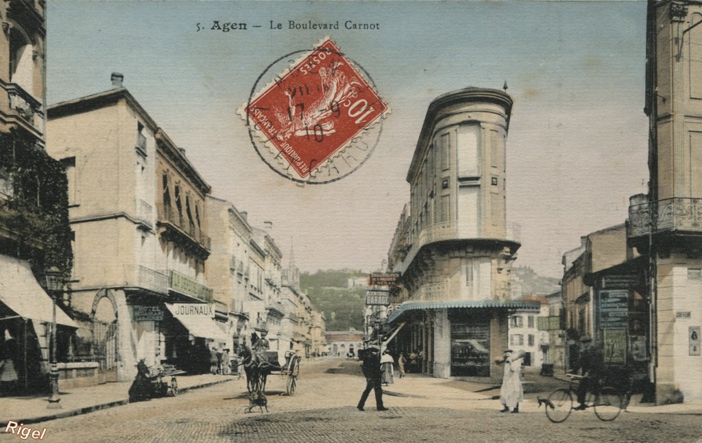 47-Agen - Le Boulevard Carnot - 5.jpg