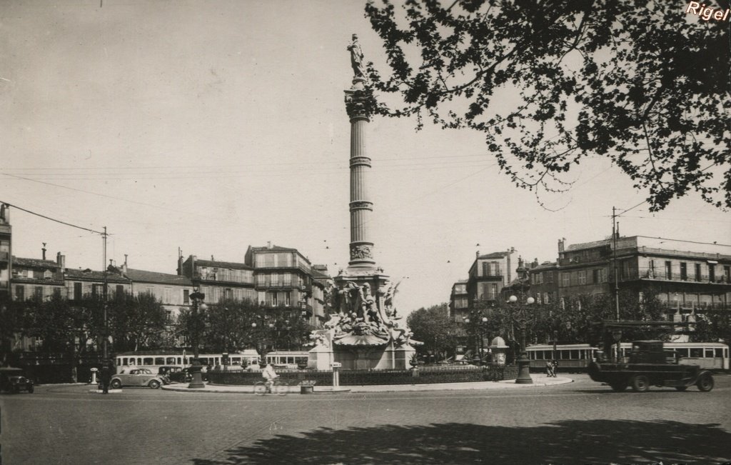 13-Marseille - Place Castellane et Fontaine Cantini - 631 A tardy Photo-Editeur.jpg