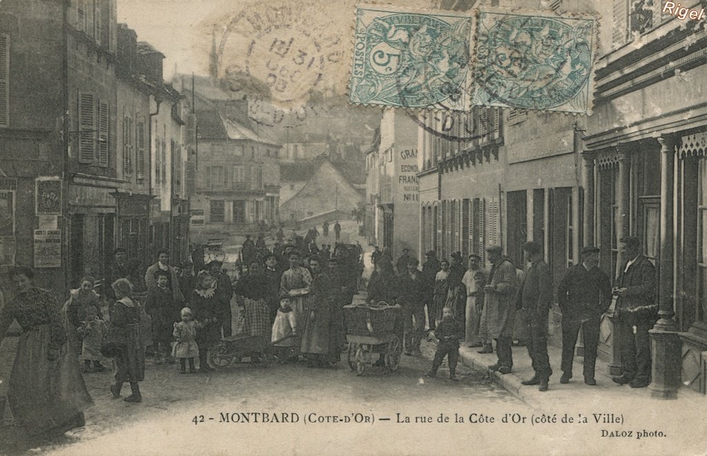21-Montbard - Rue Côte d'Or - 42 Daloz Photo.jpg