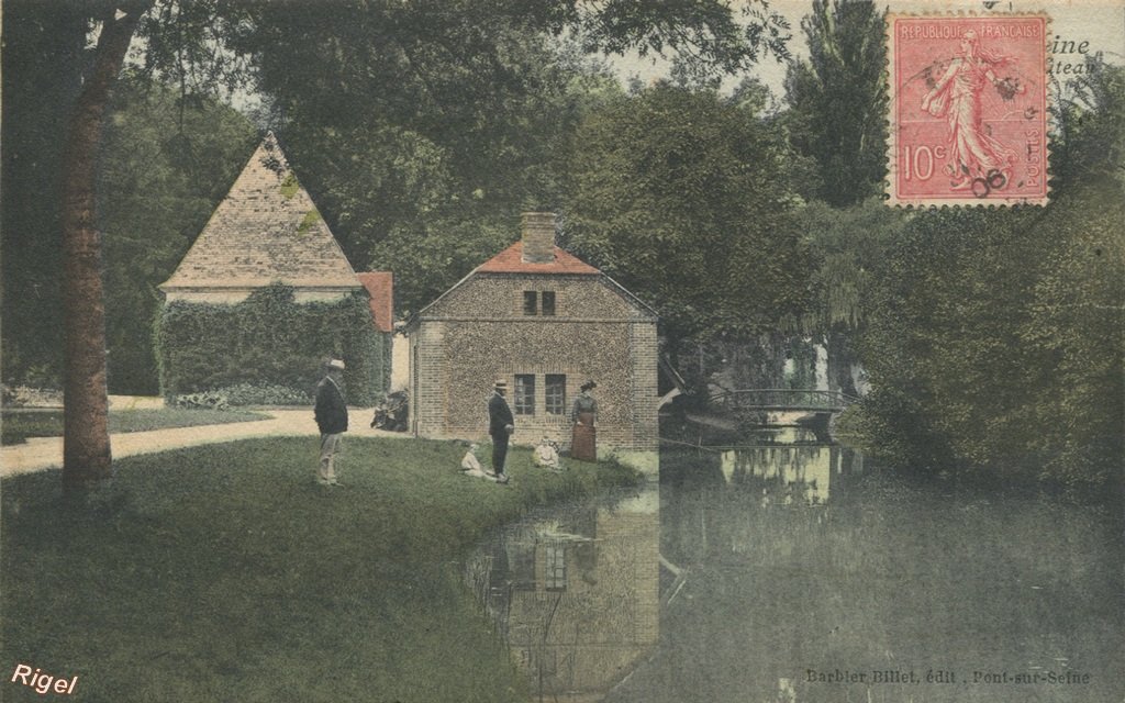 10-Pont-sur-Seine - Le Lavoir du Chateau - Barbier Billet édit.jpg