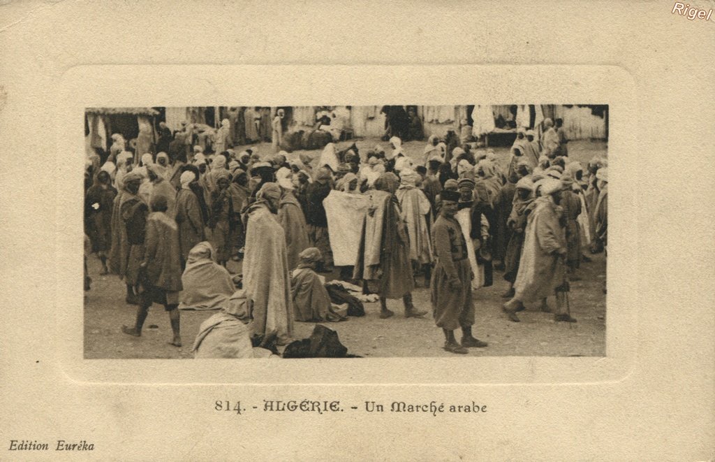 99-Alg- Un Marché Arabe - 814 Edition Euréka.jpg