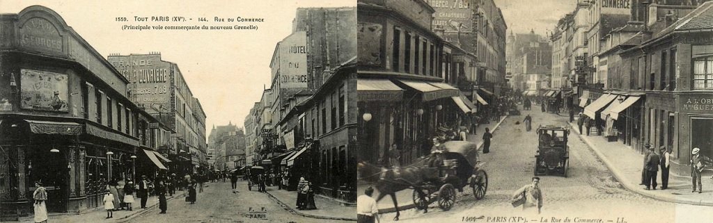 Boulevard de Grenelle, entrée de la rue du Commerce, A l'Ami Georges , A l'Obus.jpg