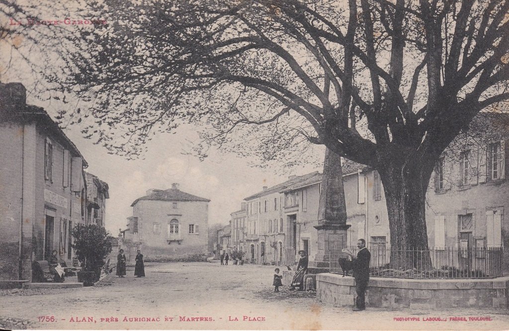 Alan - Près Aurignac et Martres - La Place-recto.jpg