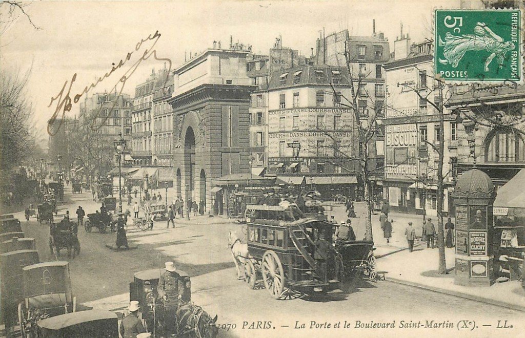 Z - 1070 - La Porte et le Boulevard Saint-Martin (2).jpg