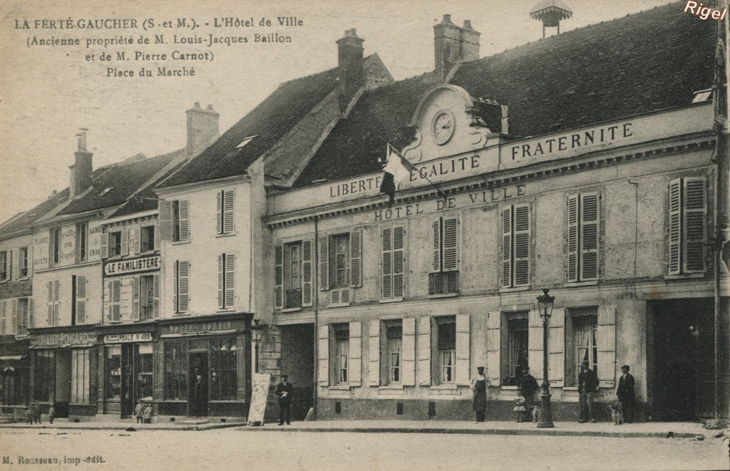 77-La Ferté-Gaucher - Hotel de Ville - M Rousseau.jpg