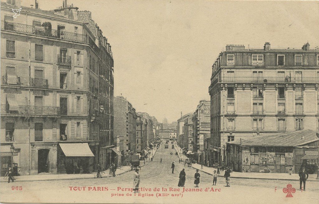 Z - 965 - Perspective de la rue jeanne d'arc.jpg